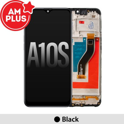 Tecguru-Samsung Galaxy A10s A107F LCD Screen Replacement Digitizer GH81-17482A (Service Pack)-Black Tecguru-Samsung Galaxy A10s A107F LCD Screen Replacement Digitizer GH81-17482A (Service Pack)-Black